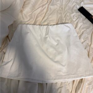 Elegant White Women's Skirt